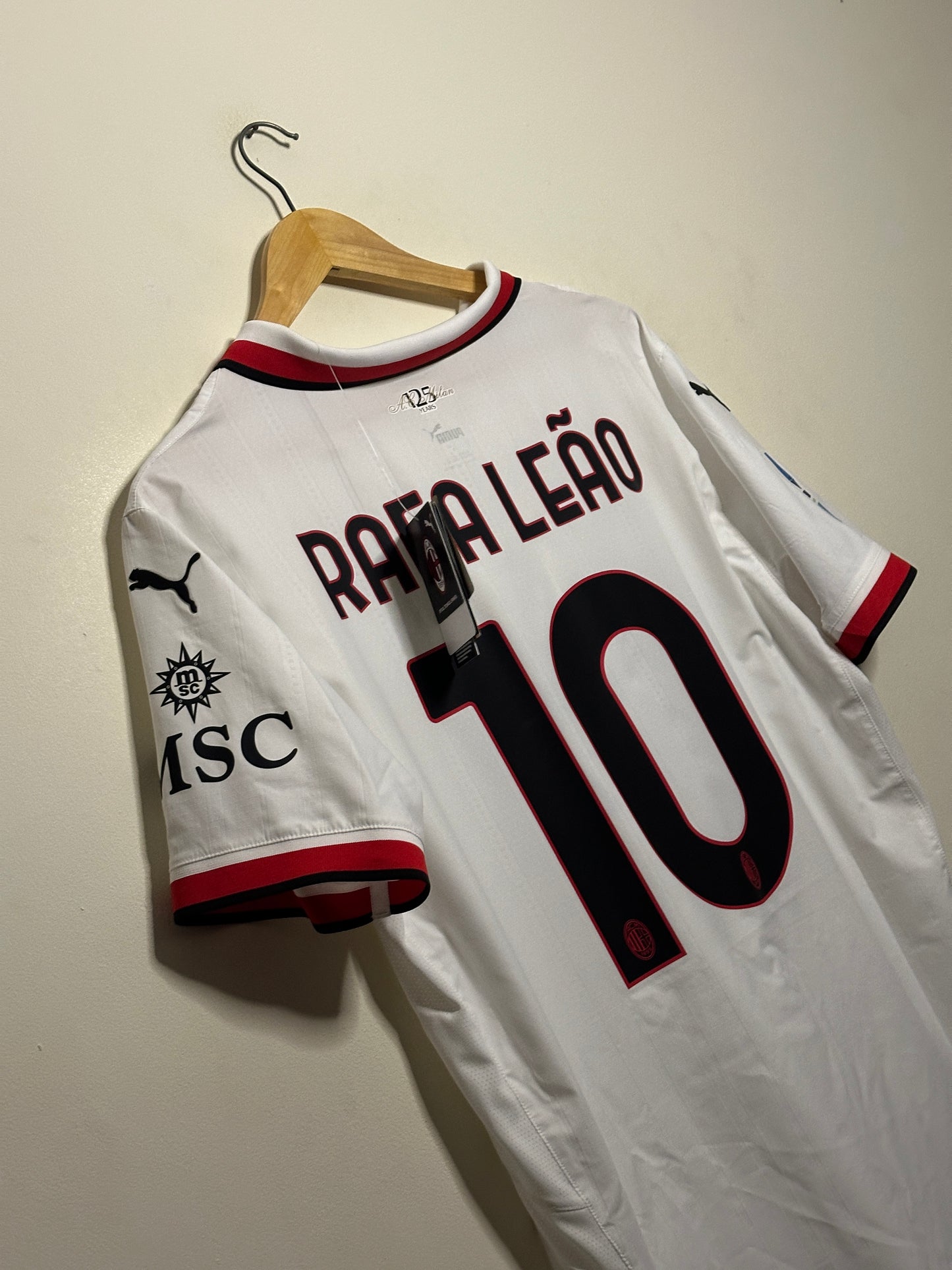 Rafa Leao AC Milan 2024-25 away ultraweave football shirt (L)