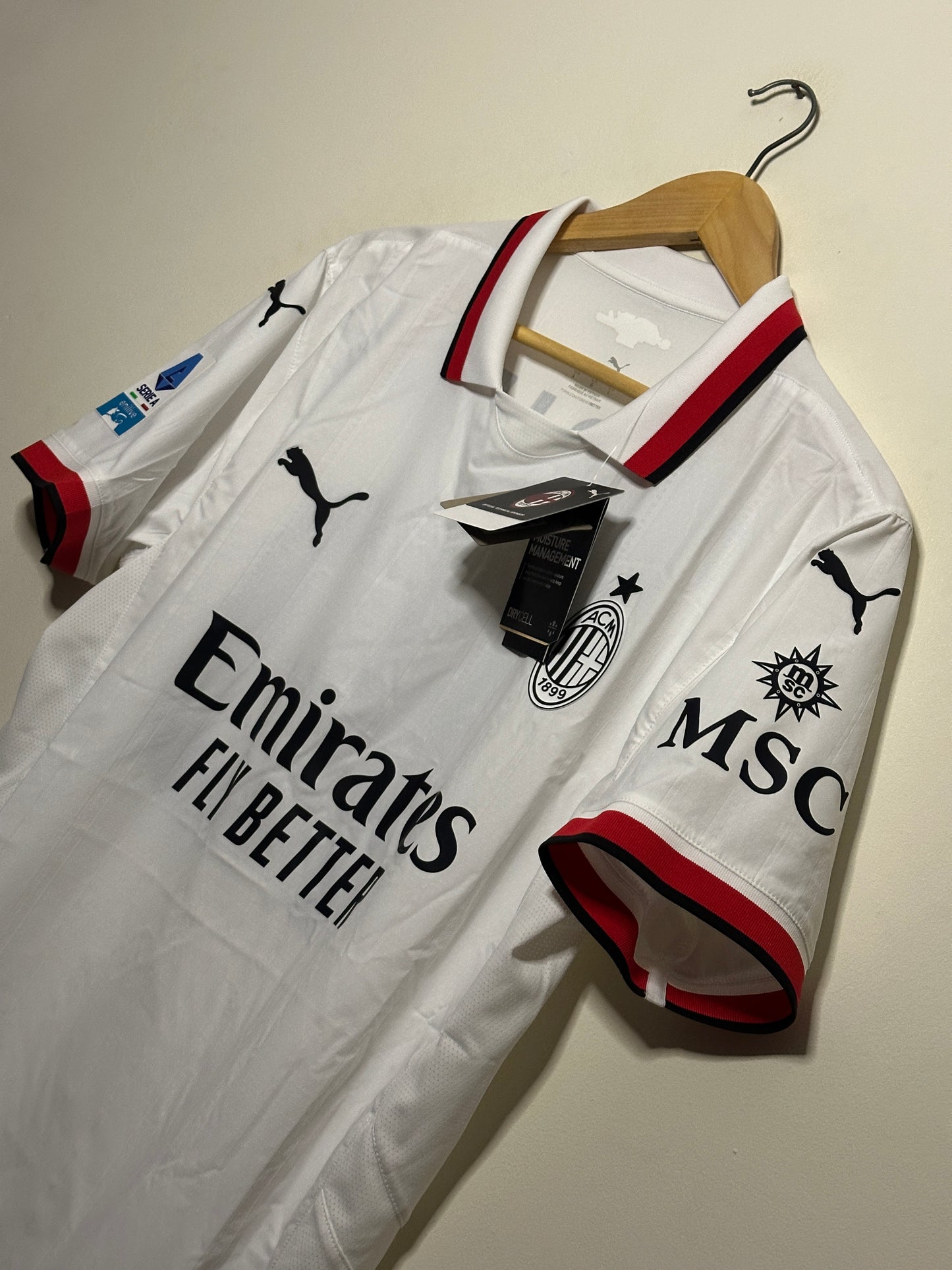 Rafa Leao AC Milan 2024-25 away ultraweave football shirt (L)