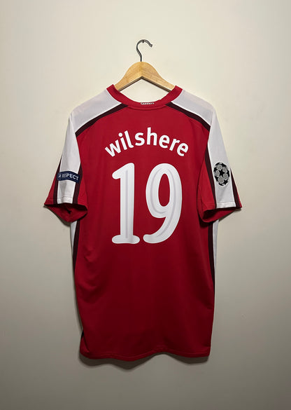 Jack Wilshere Arsenal FC 2009-10 home football shirt (L)
