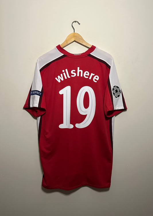 Jack Wilshere Arsenal FC 2009-10 home football shirt (L)