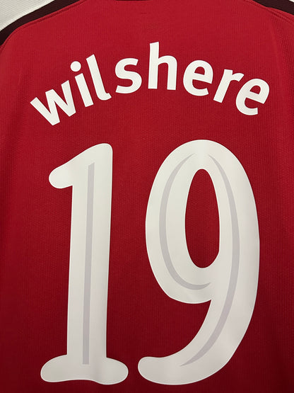 Jack Wilshere Arsenal FC 2009-10 home football shirt (L)