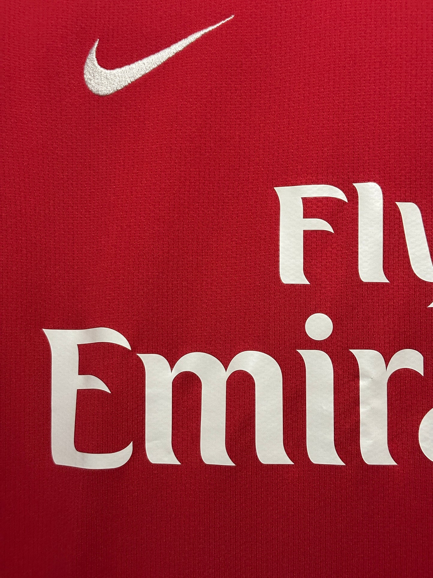 Jack Wilshere Arsenal FC 2009-10 home football shirt (L)