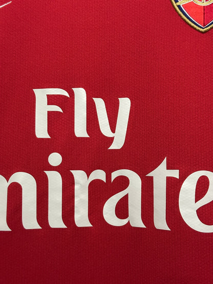 Jack Wilshere Arsenal FC 2009-10 home football shirt (L)