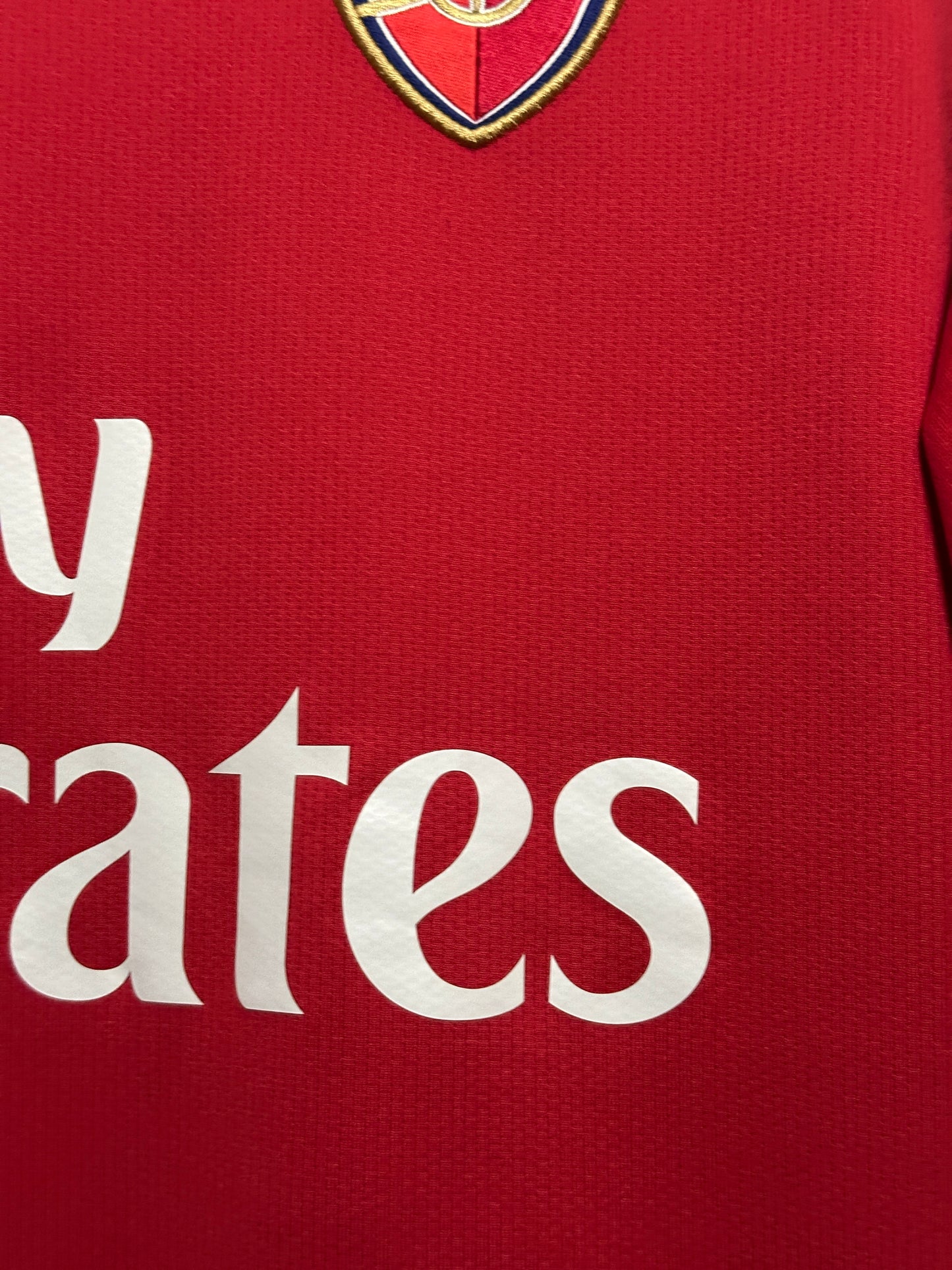 Jack Wilshere Arsenal FC 2009-10 home football shirt (L)