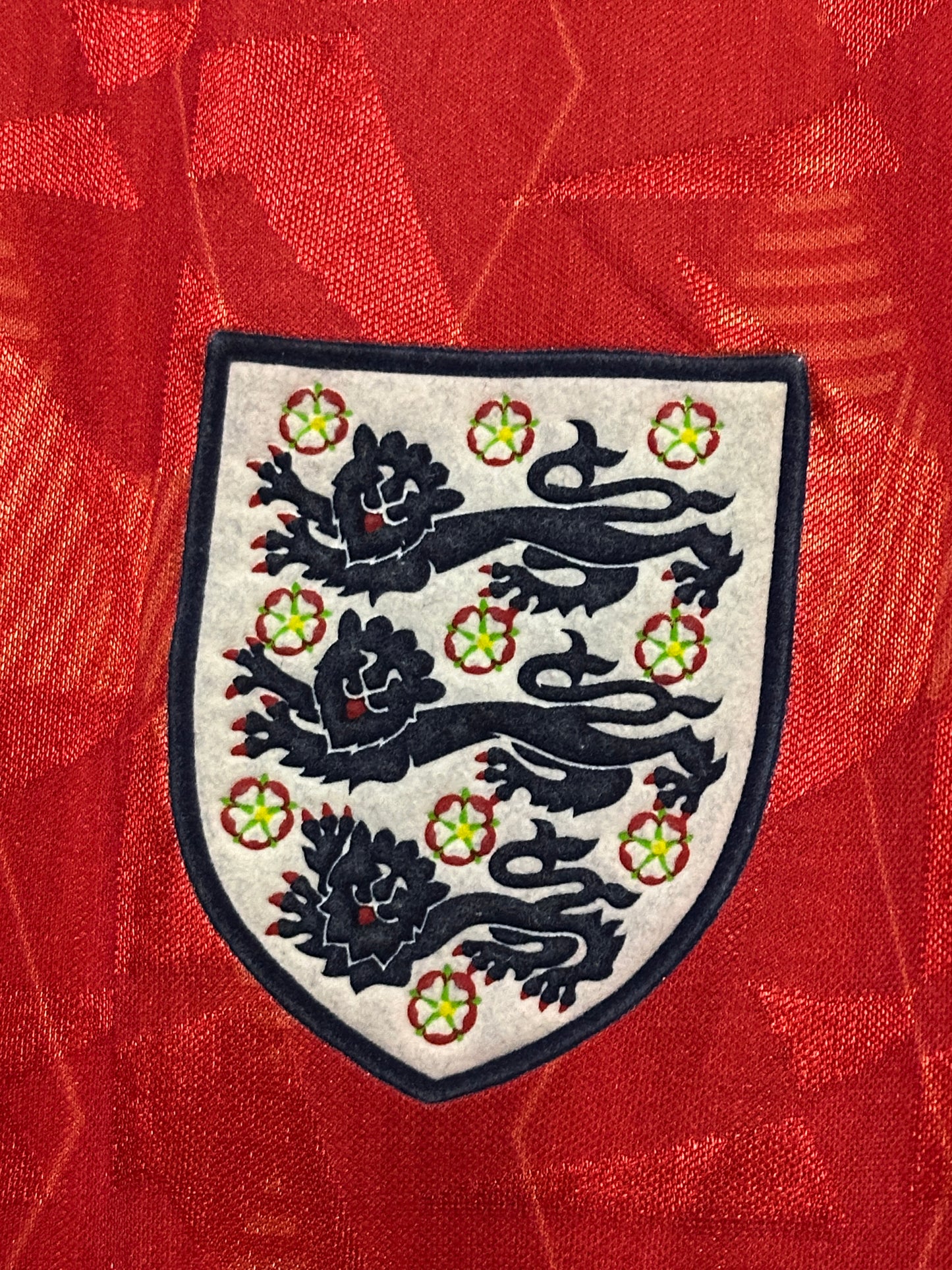 England 1990 away football shirt (XL)