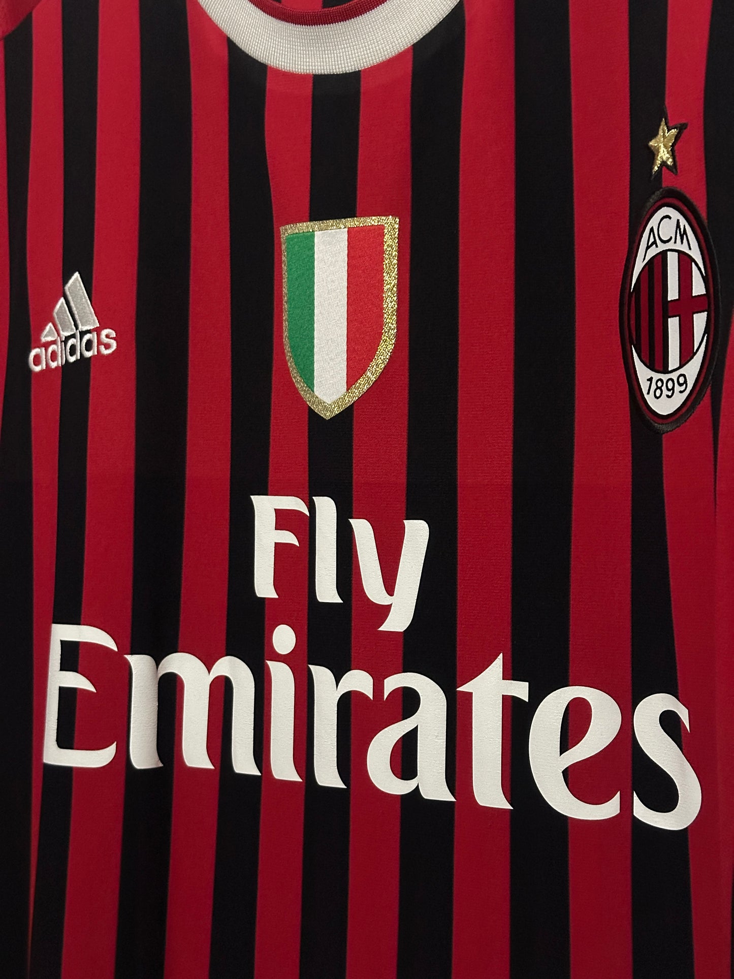 Alexandre Pato AC Milan 2011-12 home football shirt (XL)
