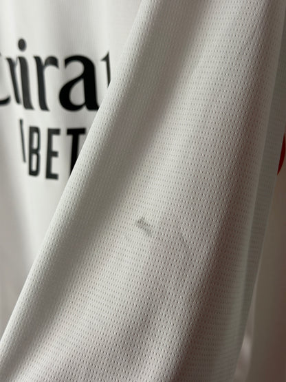 Christian Pulisic AC Milan 2025-26 away long sleeve football shirt (L)