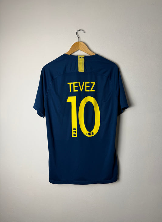 Carlos Tevez Boca Juniors 2018-19 home football shirt (L)