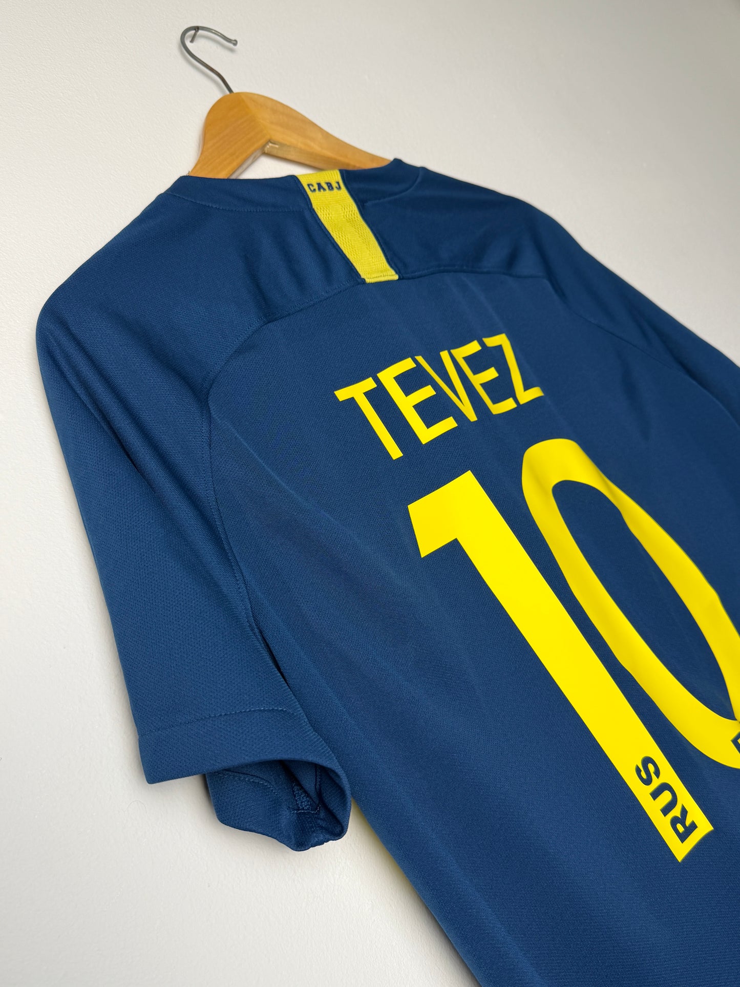 Carlos Tevez Boca Juniors 2018-19 home football shirt (L)