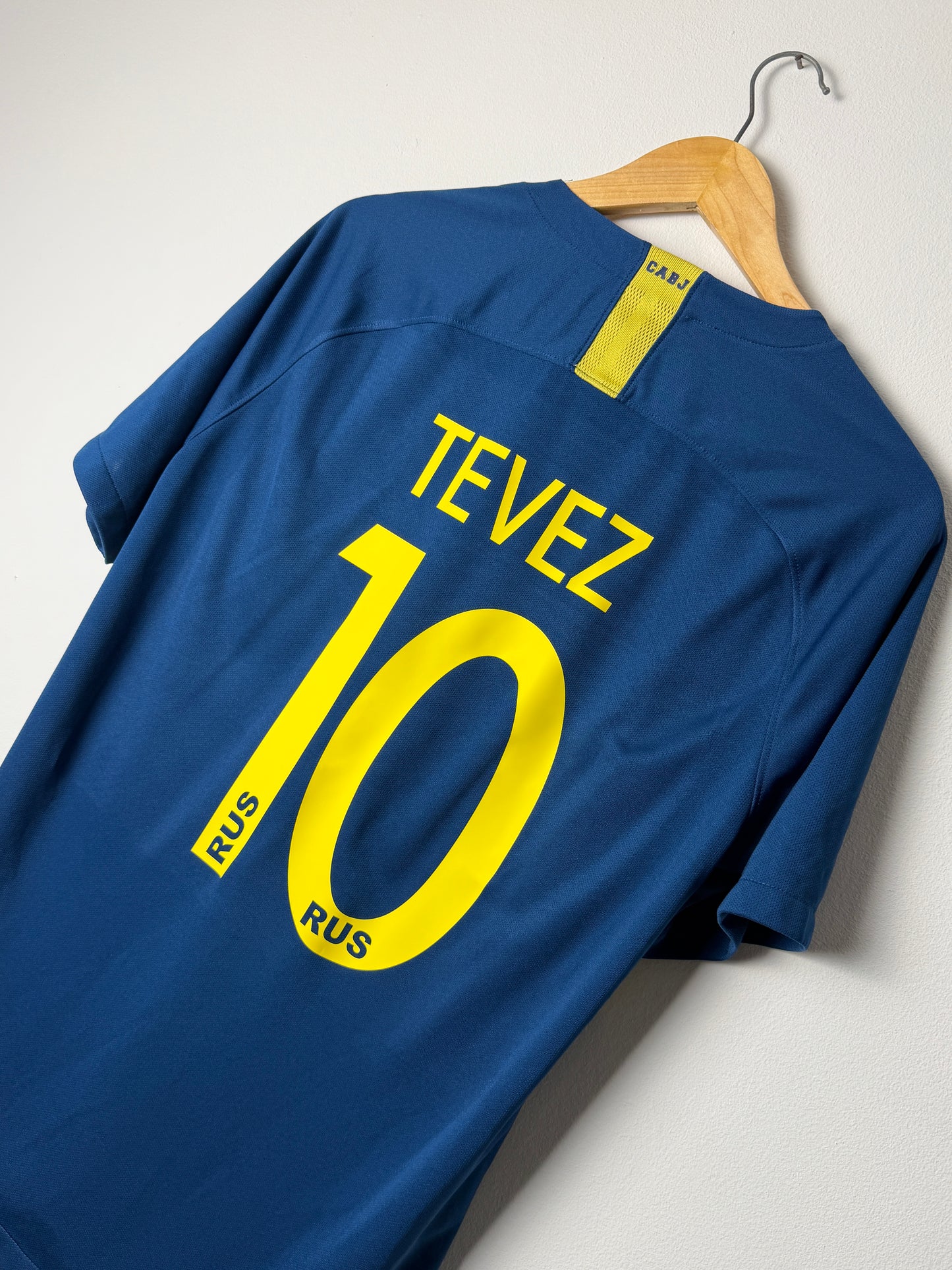 Carlos Tevez Boca Juniors 2018-19 home football shirt (L)