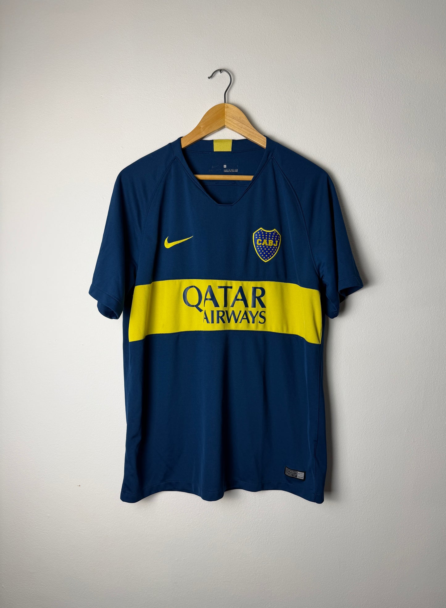 Carlos Tevez Boca Juniors 2018-19 home football shirt (L)