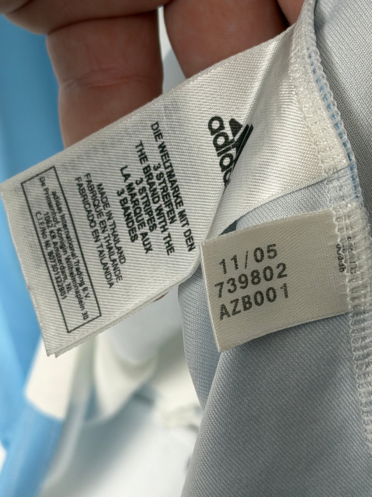 Lionel Messi Argentina 2006 World Cup home football shirt (L)