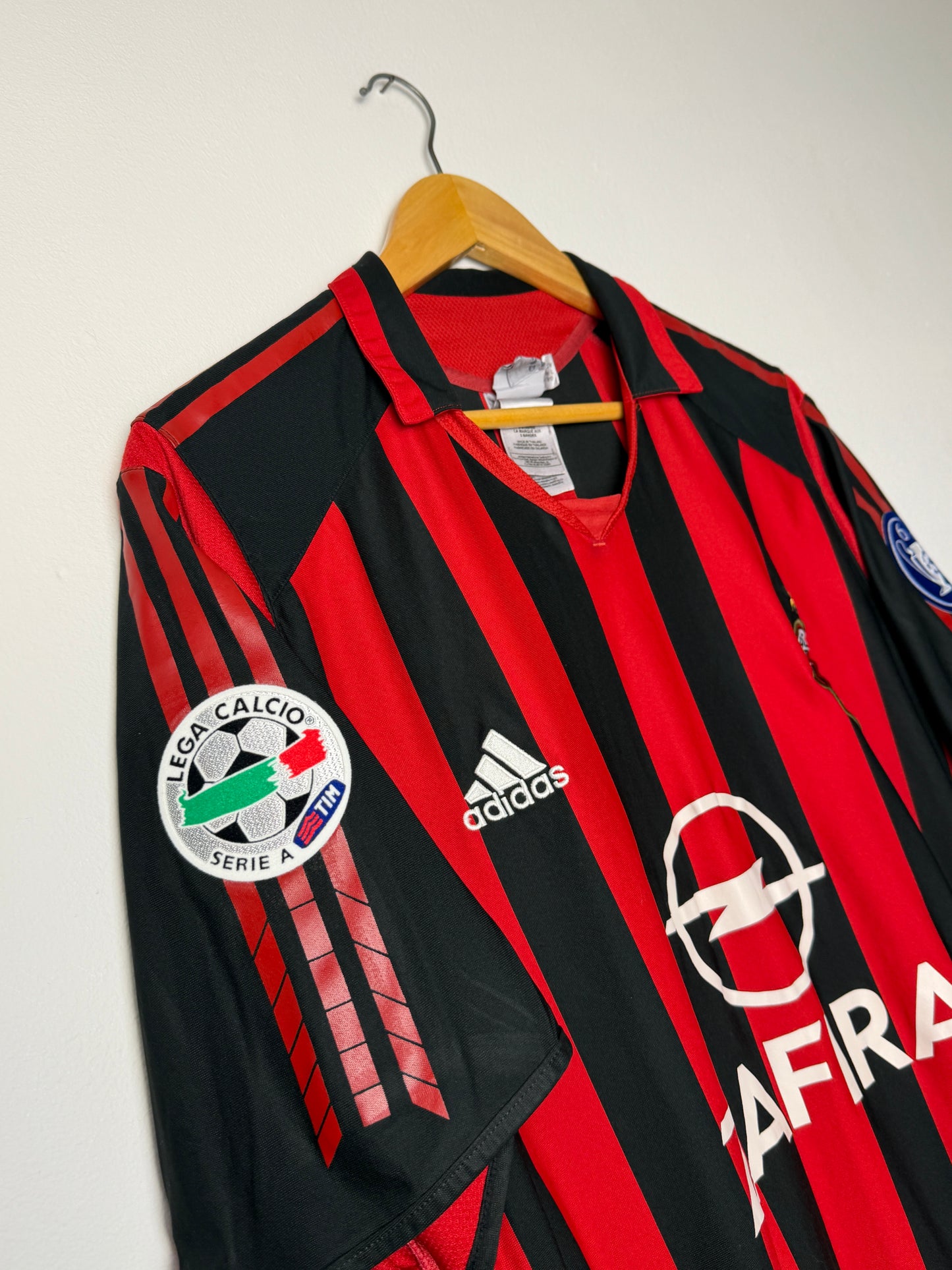 Maldini AC Milan 2005-06 home football shirt (XL)