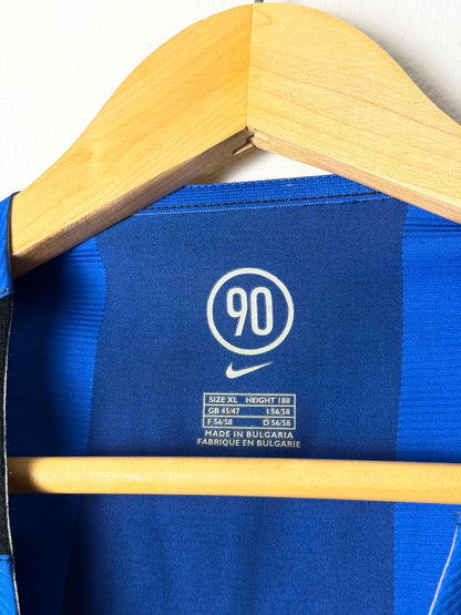 Adriano Inter Milan 2004-05 home football shirt (XL)