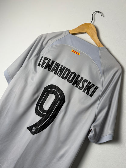 Robert Lewandowski FC Barcelona 2022-23 third football shirt (XL)