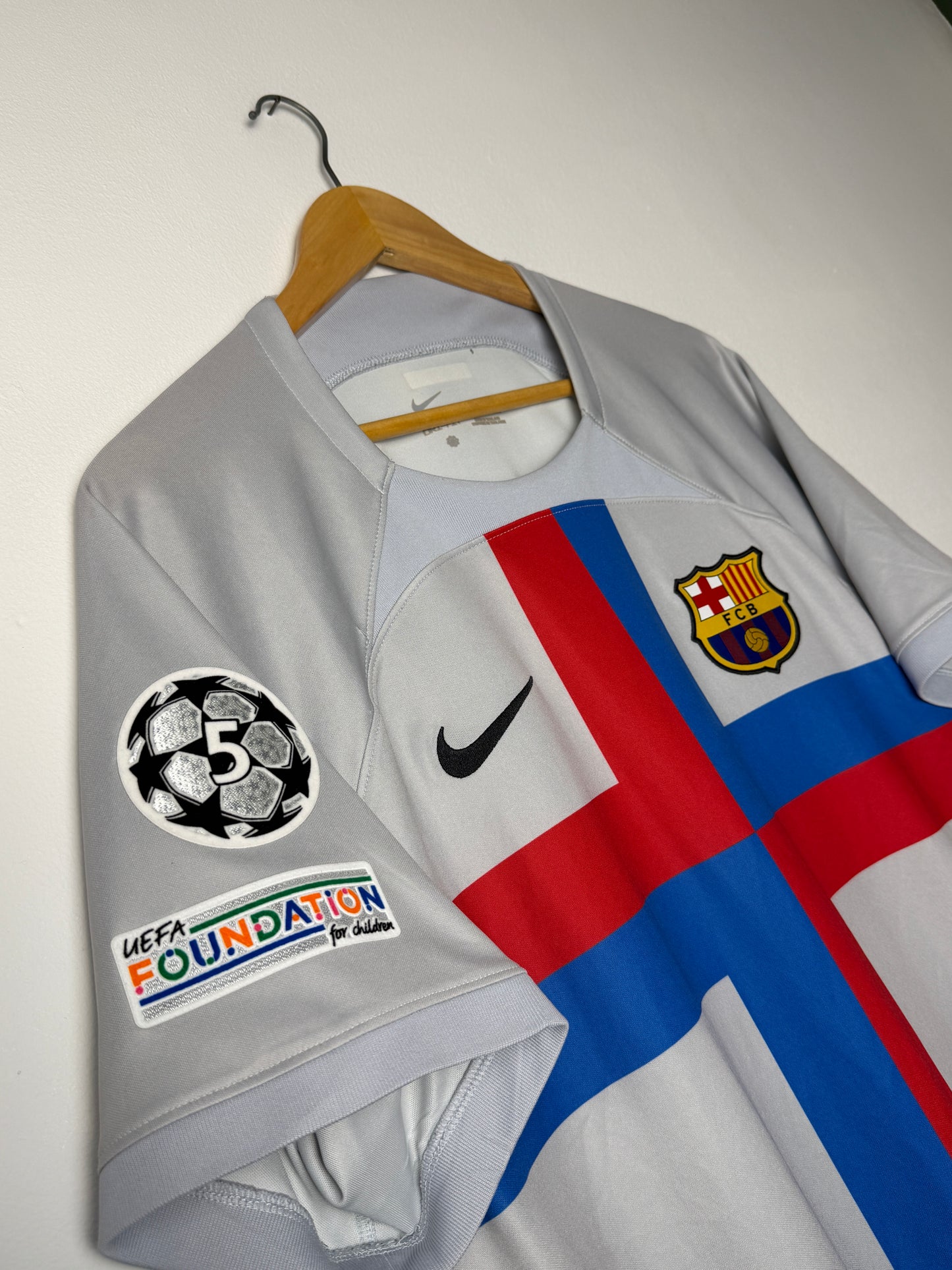 Robert Lewandowski FC Barcelona 2022-23 third football shirt (XL)