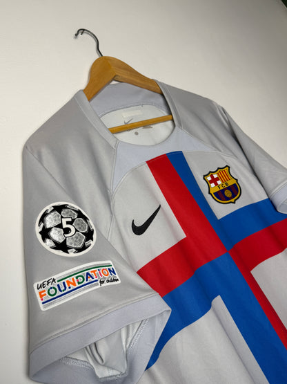 Robert Lewandowski FC Barcelona 2022-23 third football shirt (XL)