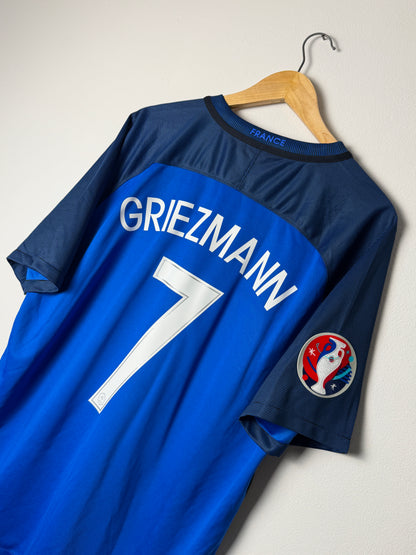Antoine Griezmann France 2016 Euro home football shirt (XL)