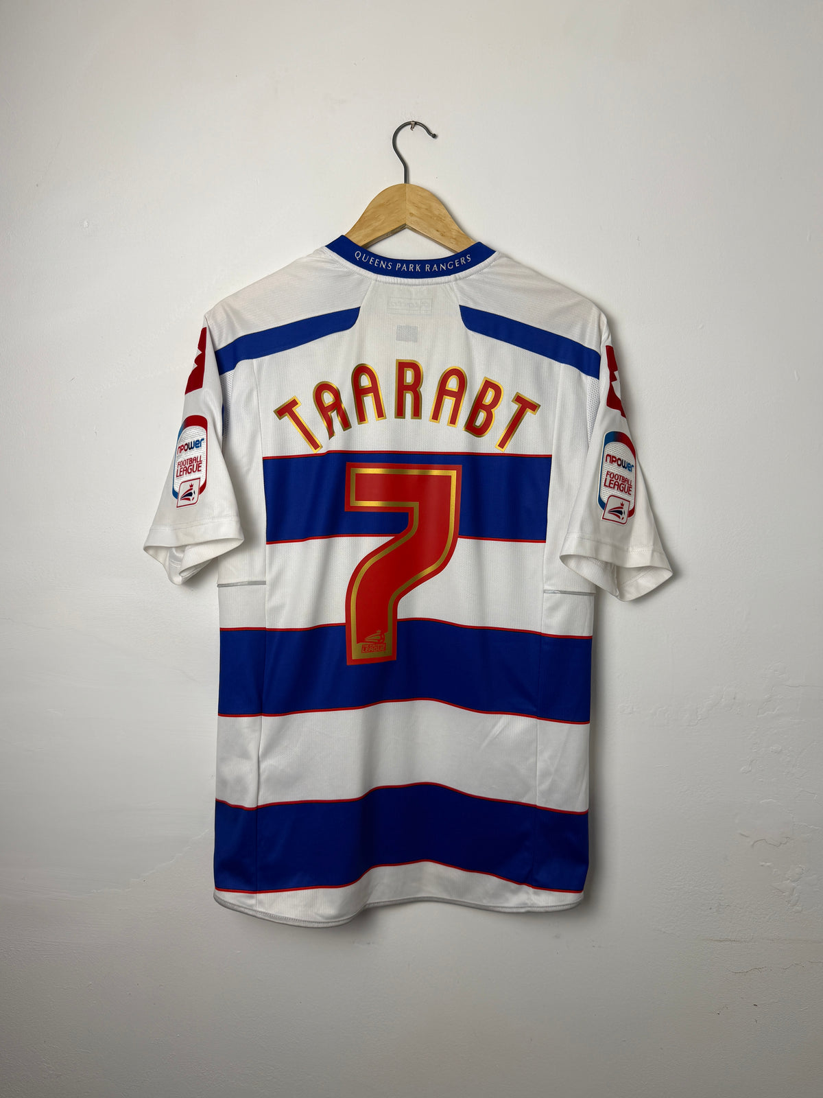 Adel Taarabt Queens Park Ranger 2010-11 home football shirt (M)