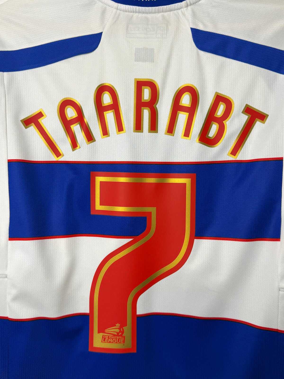 Adel Taarabt Queens Park Ranger 2010-11 home football shirt (M)
