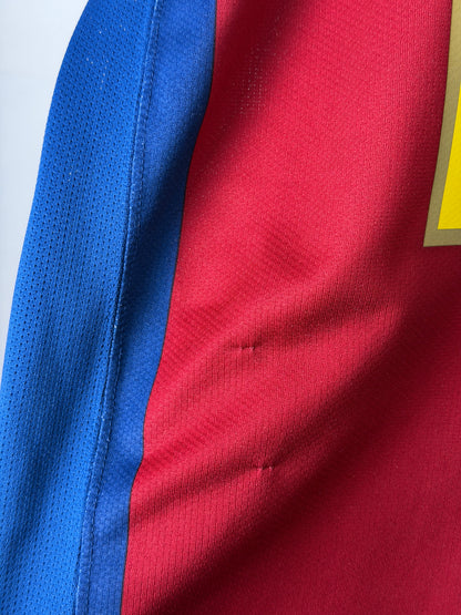 Lionel Messi FC Barcelona 2007-08 home football shirt (M)