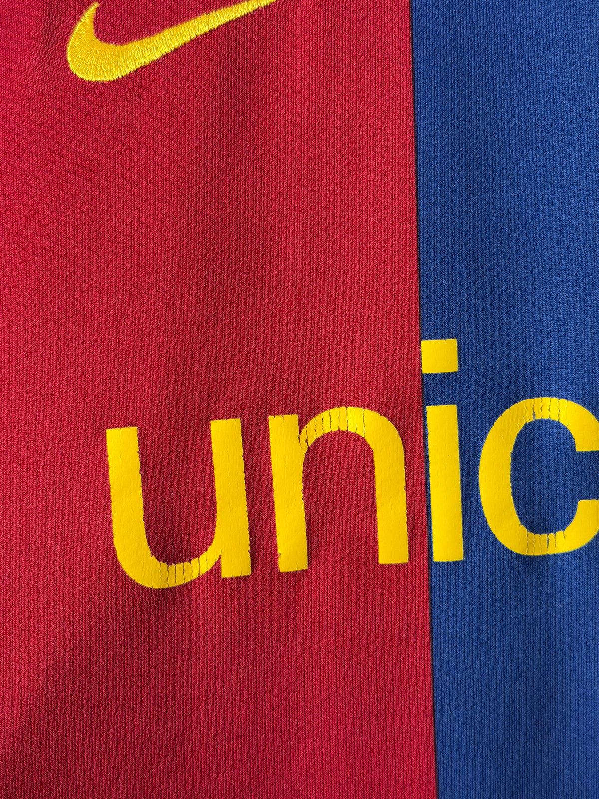 Lionel Messi FC Barcelona 2007-08 home football shirt (M)