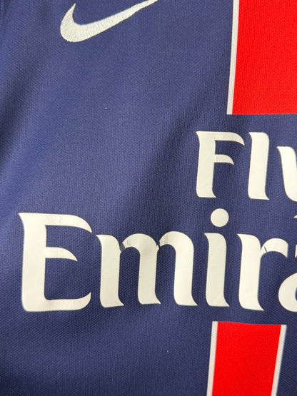 Zlatan Ibrahimovic PSG 2015-16 home football shirt (M)