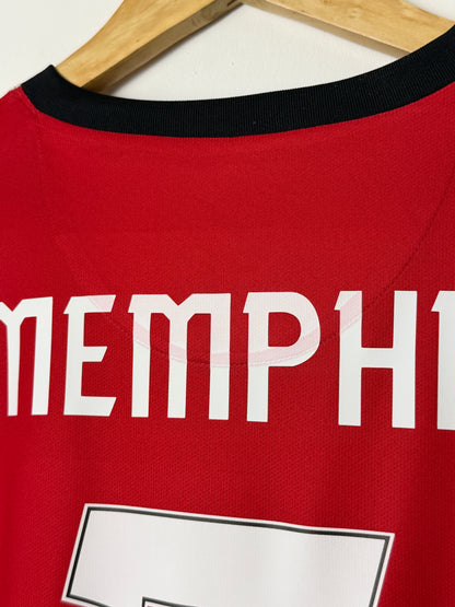 Memphis Depay PSV Eindhoven 2014-15 home football shirt (M)