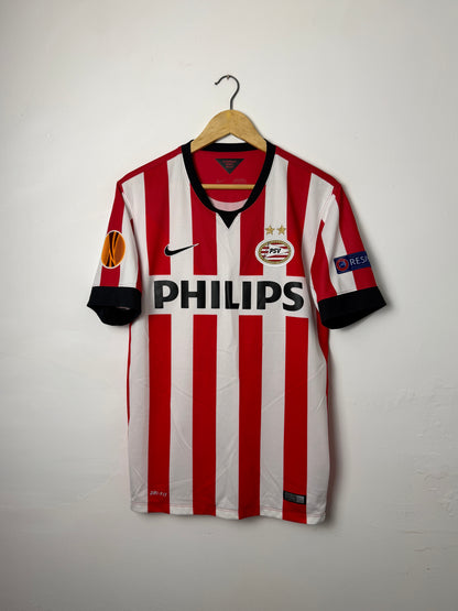 Memphis Depay PSV Eindhoven 2014-15 home football shirt (M)