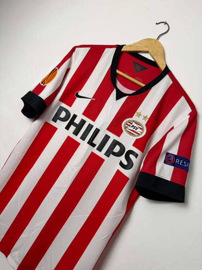 Memphis Depay PSV Eindhoven 2014-15 home football shirt (M)