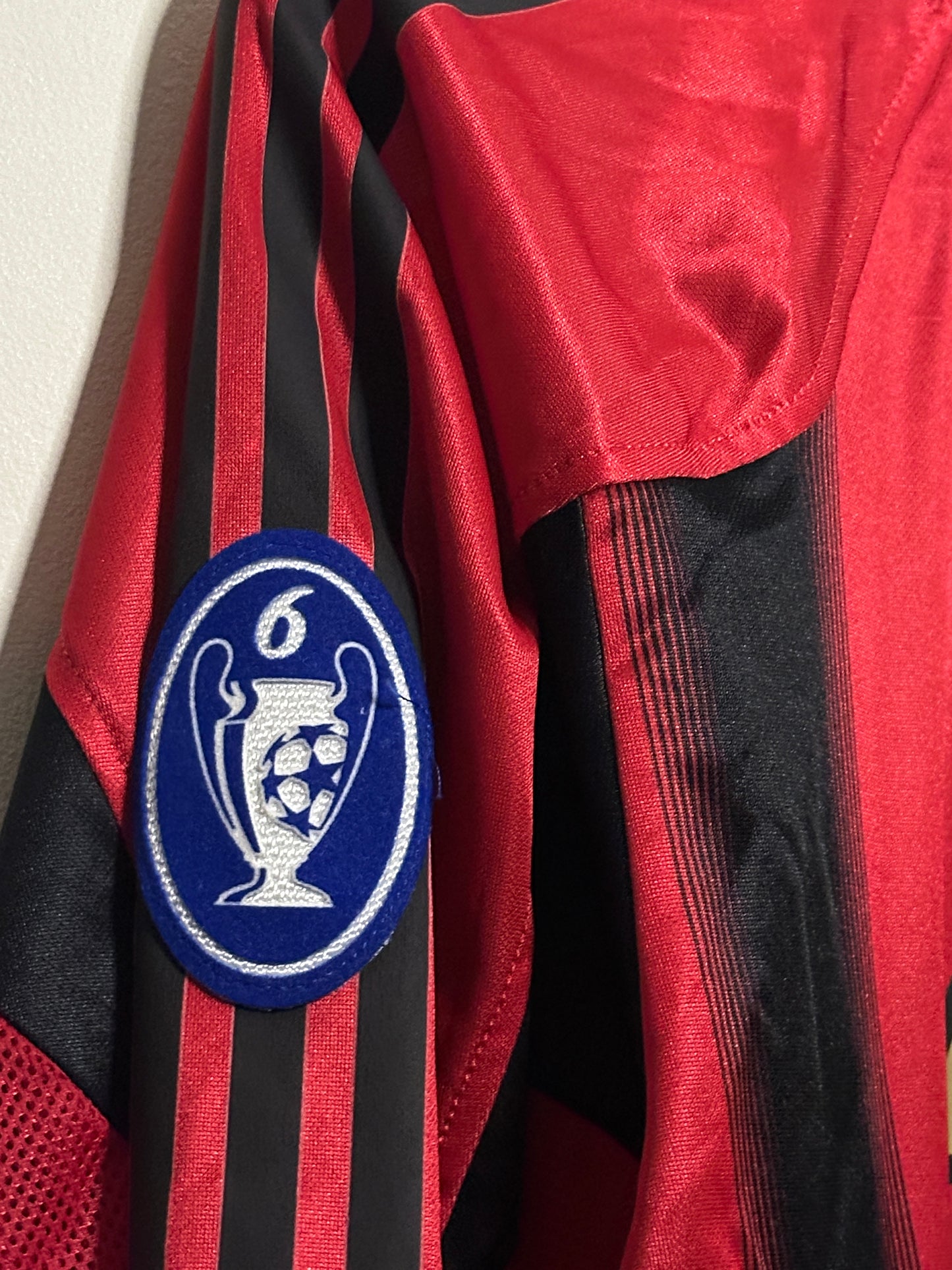 Kaka AC Milan 2004-05 long sleeve home football shirt (M)