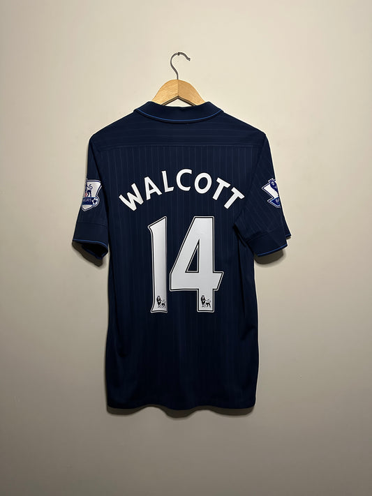 Theo Walcott Arsenal FC 2009-10 away football shirt (M)