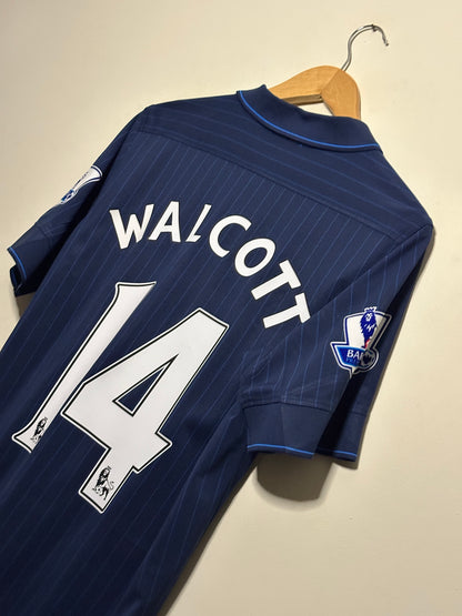 Theo Walcott Arsenal FC 2009-10 away football shirt (M)
