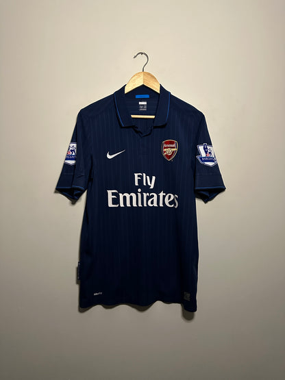 Theo Walcott Arsenal FC 2009-10 away football shirt (M)