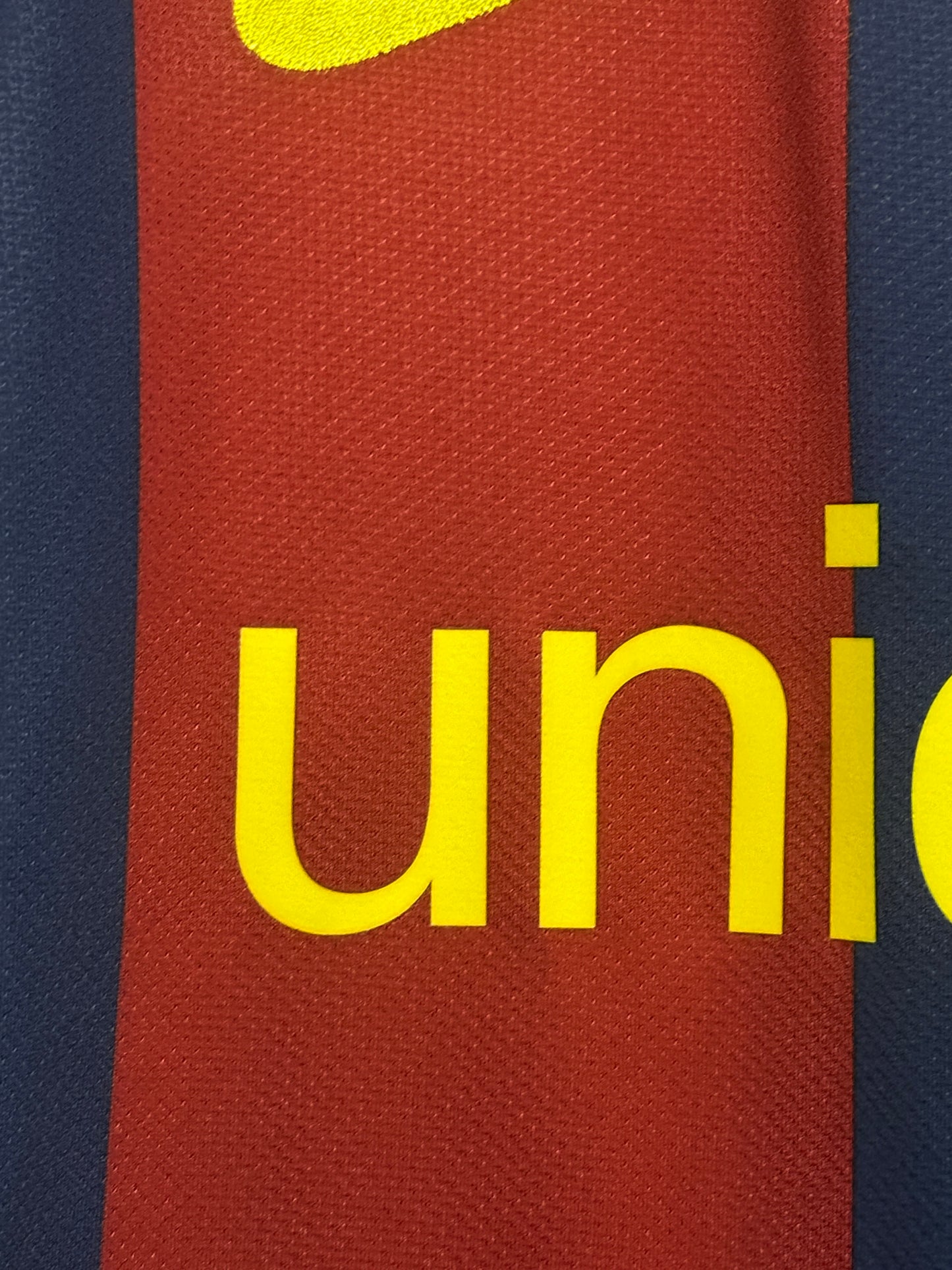 Lionel Messi FC Barcelona 2010-11 champions league final edition home football shirt (M)