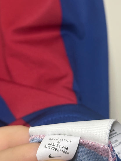 Lionel Messi FC Barcelona 2010-11 champions league final edition home football shirt (M)