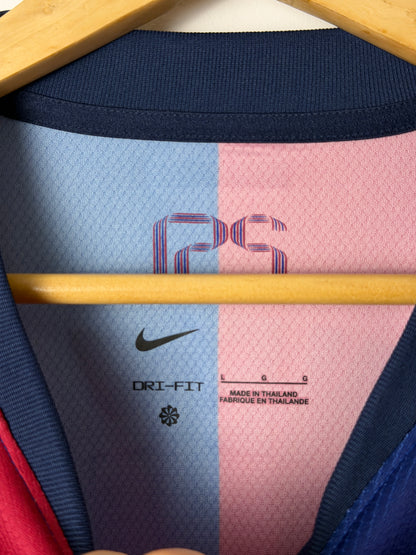 Lamine Yamal FC Barcelona 2024-25 long sleeve home football shirt (L)