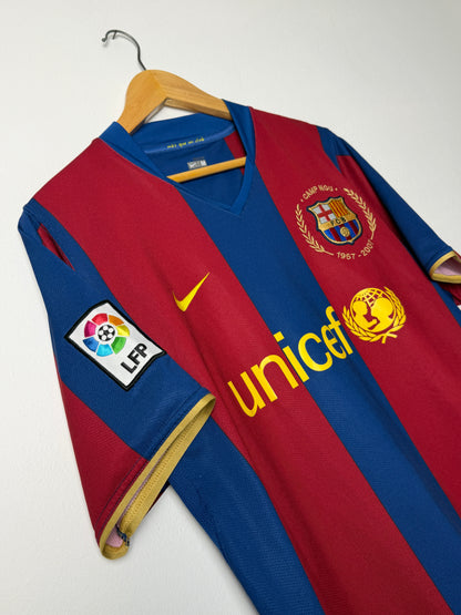Thierry Henry FC Barcelona 2007-08 home football shirt (M)