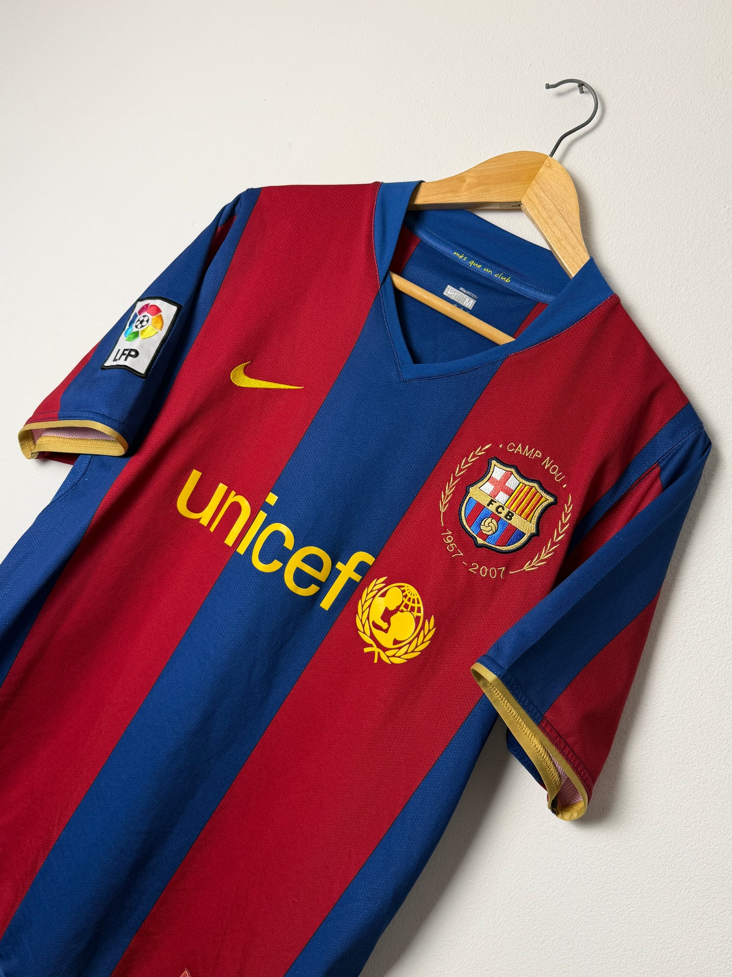 Thierry Henry FC Barcelona 2007-08 home football shirt (M)