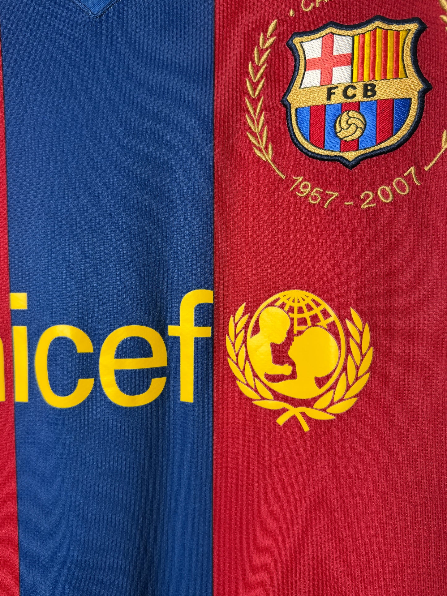 Thierry Henry FC Barcelona 2007-08 home football shirt (M)