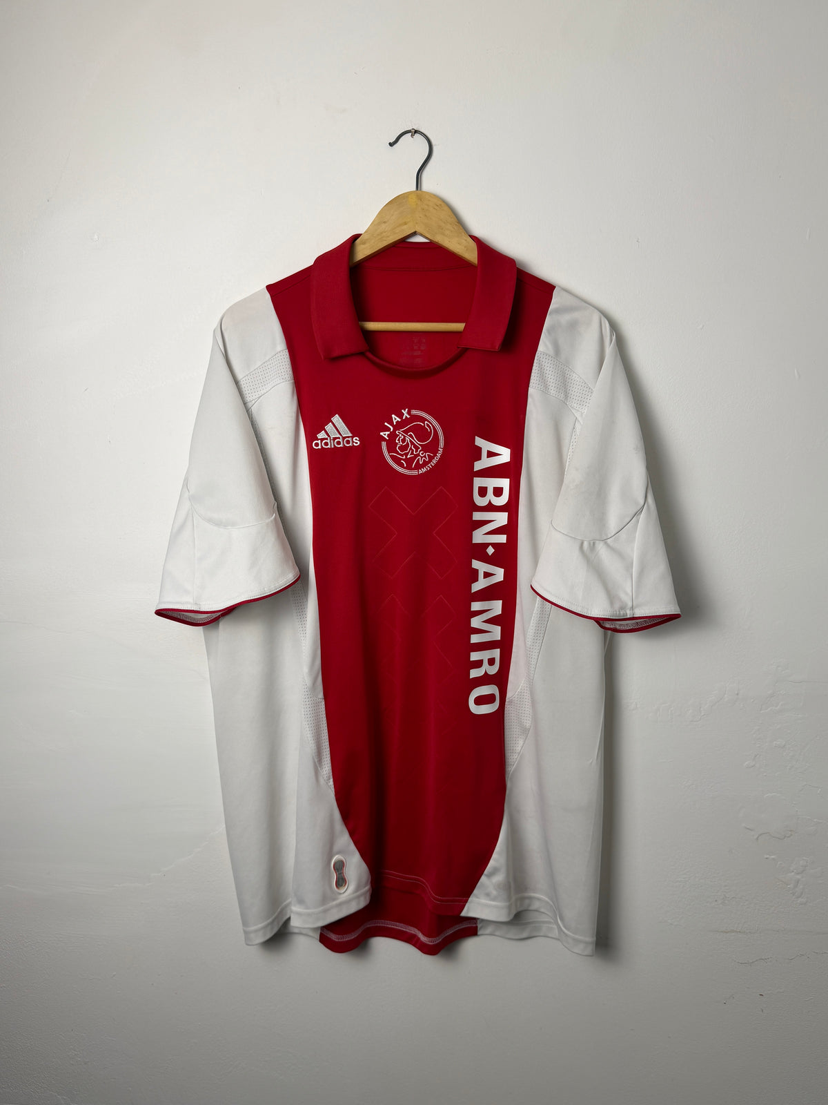 Luis Suarez AFC Ajax 2007-08 home football shirt (XL)