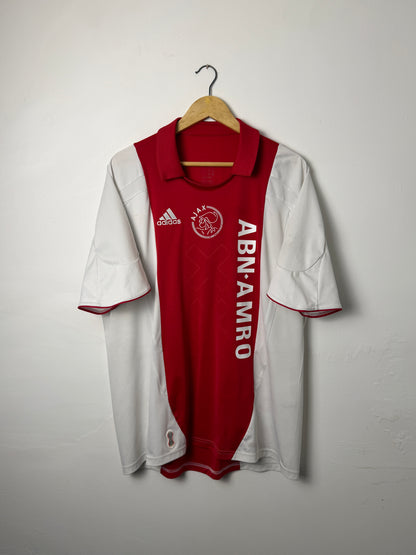Luis Suarez AFC Ajax 2007-08 home football shirt (XL)