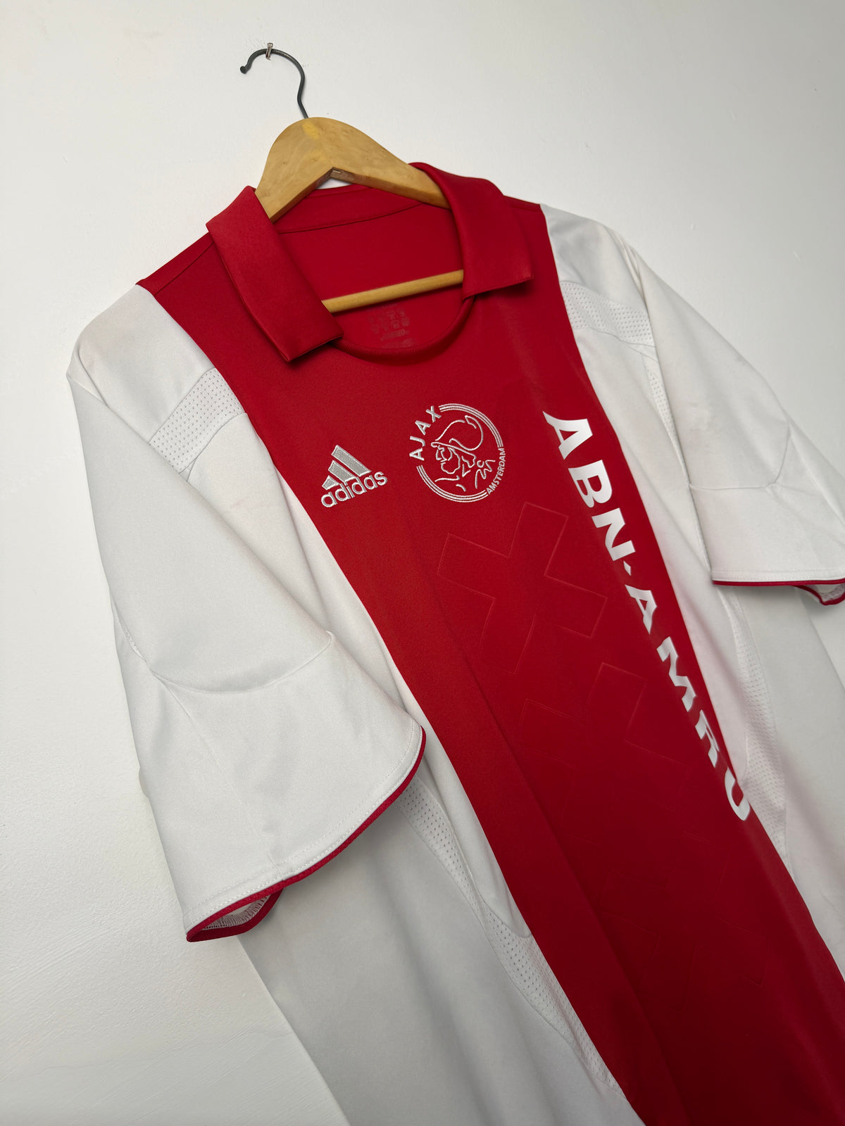 Luis Suarez AFC Ajax 2007-08 home football shirt (XL)