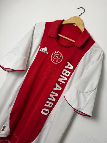 Luis Suarez AFC Ajax 2007-08 home football shirt (XL)