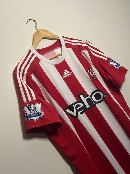 Virgil Van Dijk Southampton FC 2015-16 home football shirt (L)