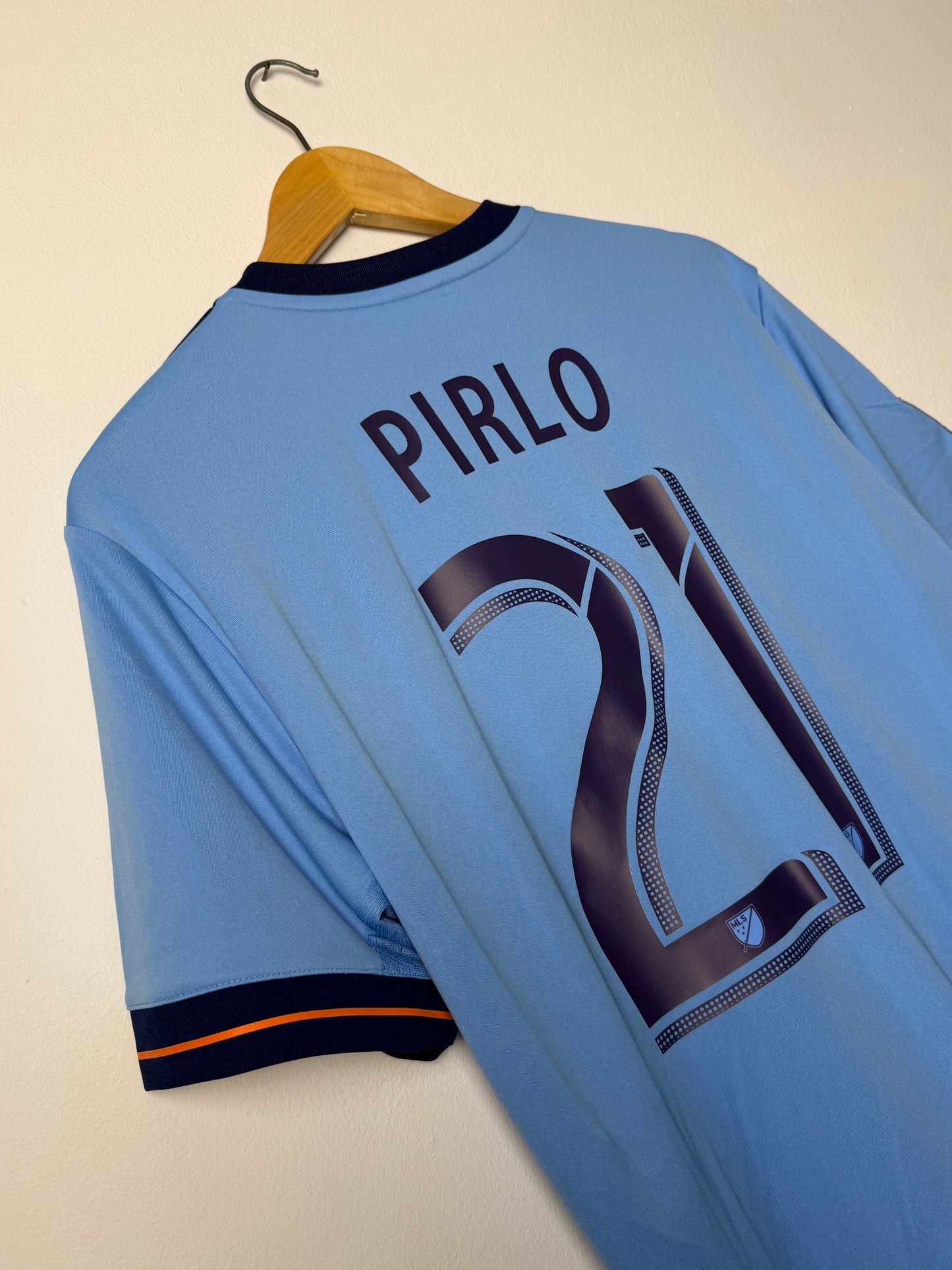 Andrea Pirlo New York City FC 2017 home football shirt (M)