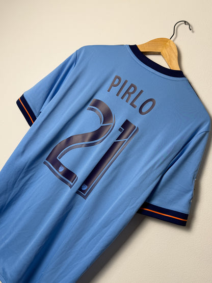 Andrea Pirlo New York City FC 2017 home football shirt (M)