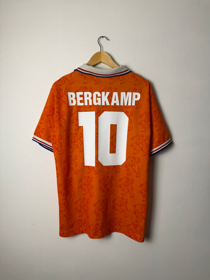 Dennis Bergkamp Netherlands 1993-94 home football shirt (L)