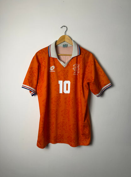 Dennis Bergkamp Netherlands 1993-94 home football shirt (L)