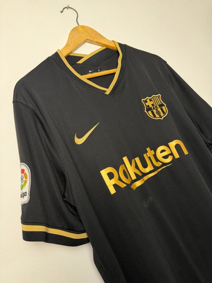Lionel Messi FC Barcelona 2020-21 away football shirt (XL)